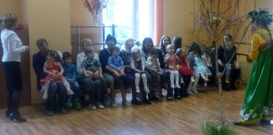 Праздничный урок в студии “МАЛЫШОК”