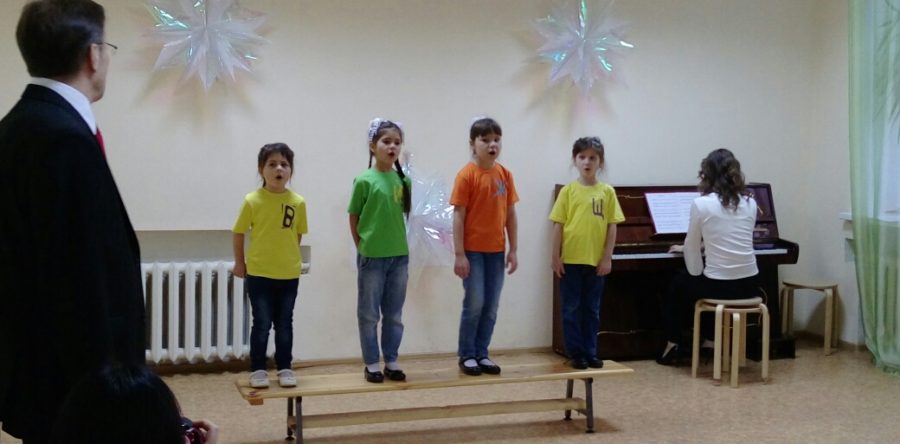Новогодний концерт в хоровой студии “Алфавит”
