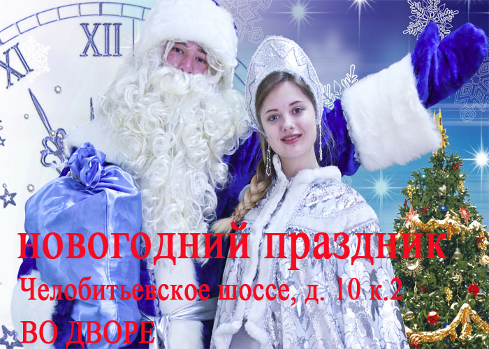 Новогодний праздник в Северном