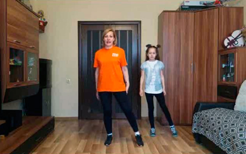 Онлайн-урок танцевальной студии «Созвездие»