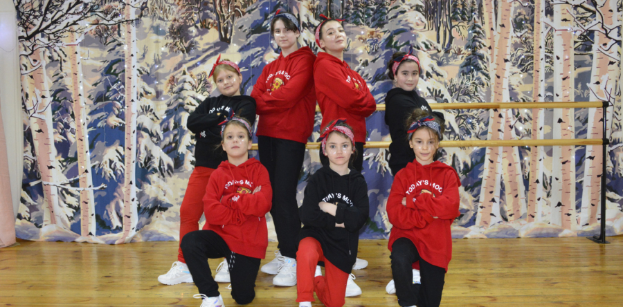 Новогодний концерт в танцевальной студии «Дана»