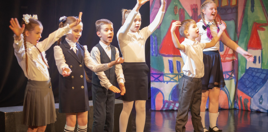 Открытое занятие в студии сценической речи