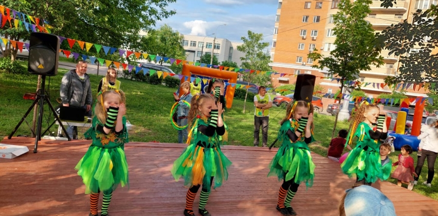 Праздничное мероприятие, посвященное Дню защиты детей.