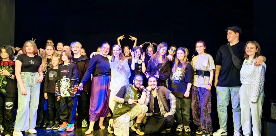 Отчетный концерт студии «Парковка», Огня и света и танцевальной студии К-Поп.