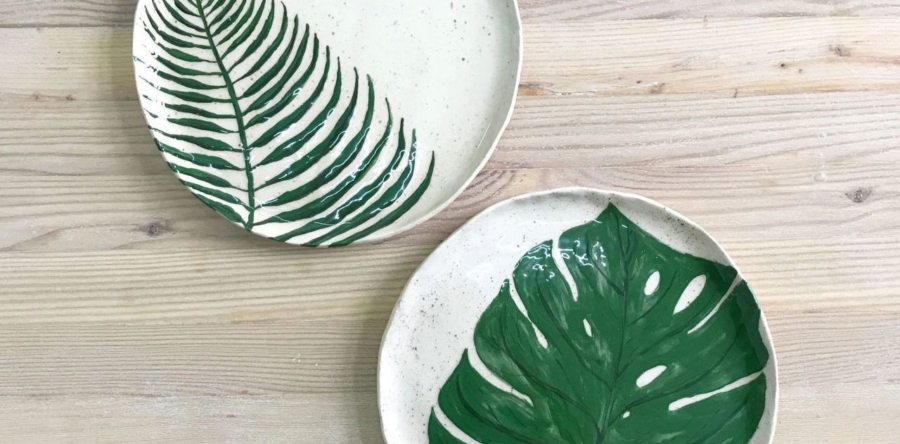 Мастер-класс “Изготовление керамических тарелок”.