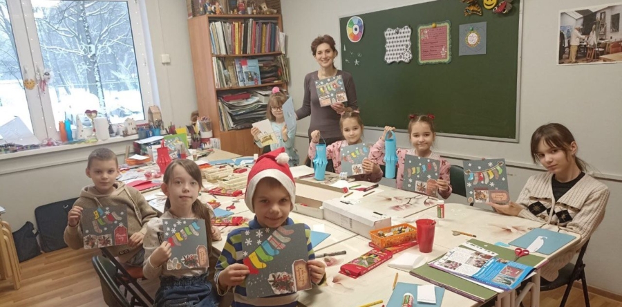 Мастер-класс “Новогодние и рождественские открытки”