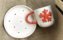 чайная пара из керамики