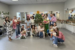 Праздник Весны для детей и мам в нашей студии “Малышок” в Лианозово.