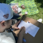 рисование на природе